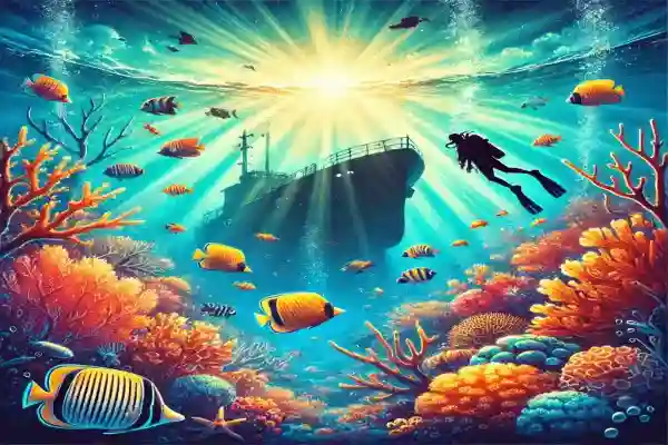 Diving activities - Fun underwater activities and games