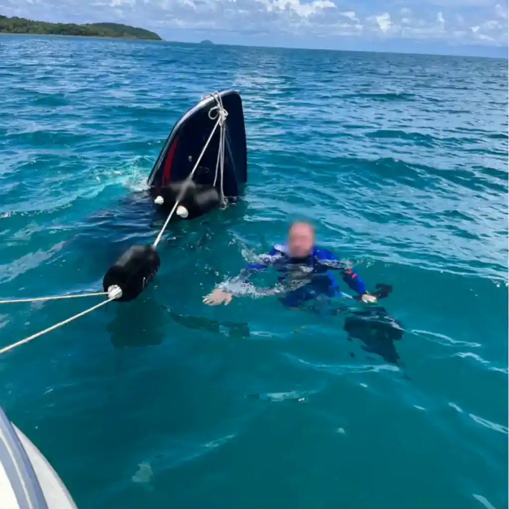 Final speedboat recovery