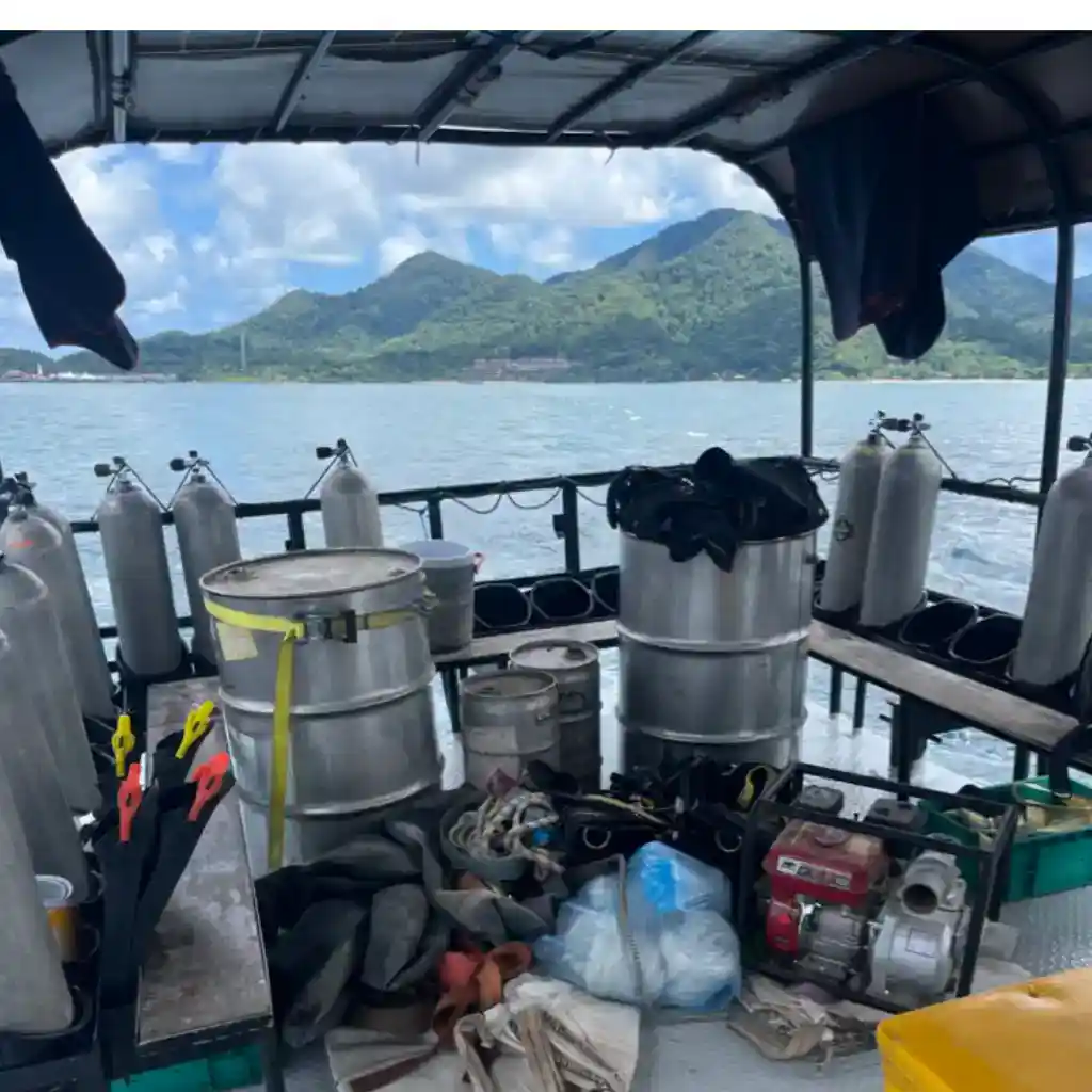 Speedboat recovery Koh Chang – step 1