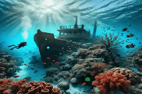 Wreck diving Koh Chang - Explore shipwrecks around the island