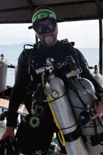 Portrait von Yannic S., Tec-Schüler im Chang Diving Koh Chang