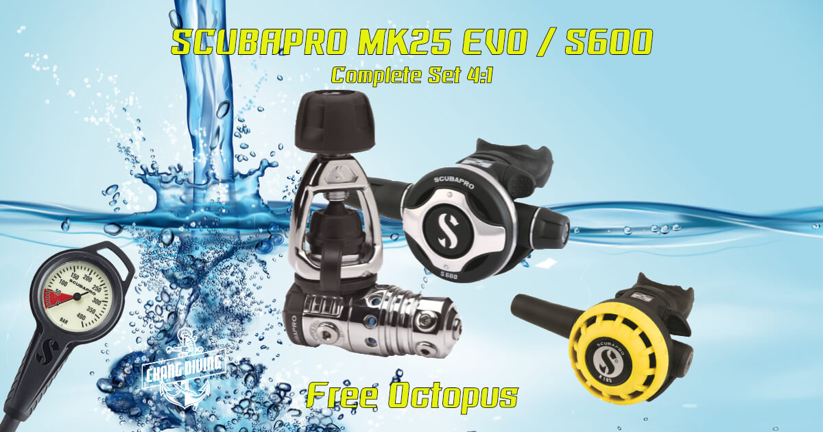 SCUBAPRO MK 25 EVO / S600 Set - Chang Diving Center